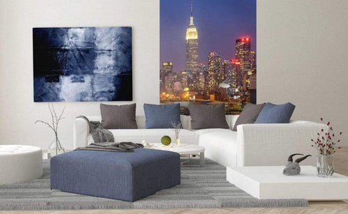 Dimex Manhattan at Night Fotobehang 150x250cm 2 banen Sfeer | Yourdecoration.be