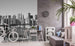 Dimex Manhattan Gray Fotobehang 225x250cm 3 banen Sfeer | Yourdecoration.be