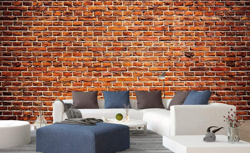 Dimex Old Brick Fotobehang 375x250cm 5 banen Sfeer | Yourdecoration.be