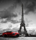 Dimex Retro Car in Paris Fotobehang 225x250cm 3 banen | Yourdecoration.be