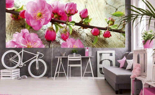 Dimex Sakura Fotobehang 375x150cm 5 banen Sfeer | Yourdecoration.be