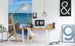 Dimex Sandy Boardwalk Fotobehang 150x250cm 2 banen Sfeer | Yourdecoration.be