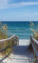 Dimex Sandy Boardwalk Fotobehang 150x250cm 2 banen | Yourdecoration.be