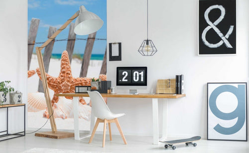 Dimex Starfish Fotobehang 150x250cm 2 banen Sfeer | Yourdecoration.be