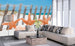 Dimex Starfish Fotobehang 375x250cm 5 banen Sfeer | Yourdecoration.be