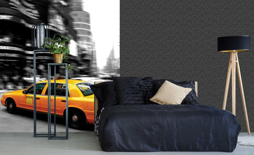 Dimex Taxi Fotobehang 225x250cm 3 banen Sfeer | Yourdecoration.be