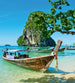 Dimex Thailand Boat Fotobehang 225x250cm 3 banen | Yourdecoration.be