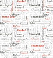 Dimex Thank You Fotobehang 225x250cm 3 banen | Yourdecoration.be