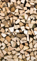 Dimex Timber Logs Fotobehang 150x250cm 2 banen | Yourdecoration.be