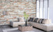 Dimex Travertine Fotobehang 375x250cm 5 banen Sfeer | Yourdecoration.be