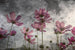 Dimex Violet Flower Abstract Fotobehang 375x250cm 5 banen | Yourdecoration.be