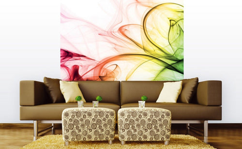 Dimex Warm Smoke Fotobehang 225x250cm 3 banen Sfeer | Yourdecoration.be