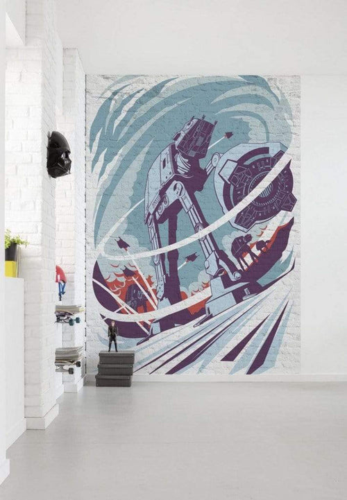 Komar Star Wars Classic Concrete Hoth Vlies Fotobehang 200x280cm 4 banen Sfeer | Yourdecoration.be