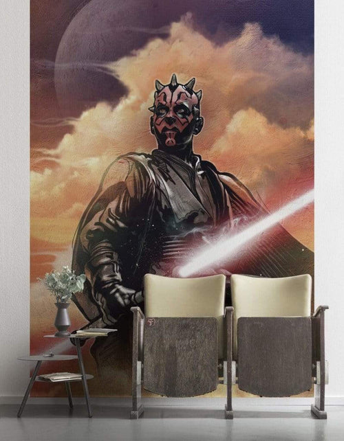 Komar Star Wars Classic Darth Maul Vlies Fotobehang 200x280cm 4 banen Sfeer | Yourdecoration.be