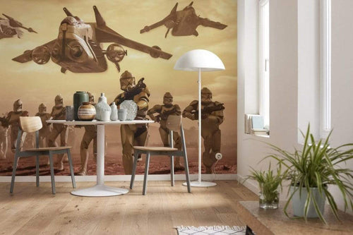 Komar Star Wars Classic Clone Trooper Vlies Fotobehang 400x280cm 8 banen Sfeer | Yourdecoration.be