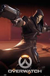 GBeye Overwatch Reaper Poster 61x91,5cm | Yourdecoration.be