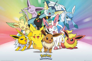 GBeye Pokemon Eevee Poster 61x91,5cm | Yourdecoration.be