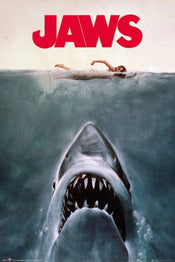 GBeye Jaws Key Art Poster 61x91,5cm | Yourdecoration.be