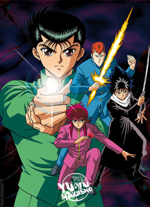 Gbeye GBYDCO087 Yu Yu Hakusho Yusukes Group Poster 38x52cm | Yourdecoration.be