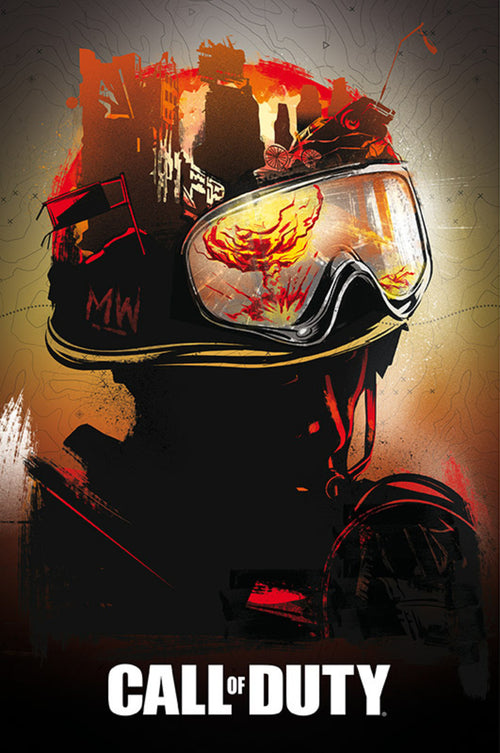 Gbeye GBYDCO142 Call Of Duty Graffiti Poster 61x 91-5cm | Yourdecoration.be