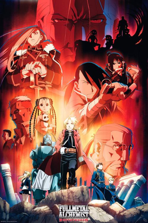 Gbeye Gbydco319 Fullmetal Alchemist Key Art Poster 61x91 5cm | Yourdecoration.be