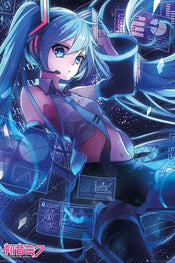 GBeye Hatsune Miku Screen Poster 61x91,5cm | Yourdecoration.be