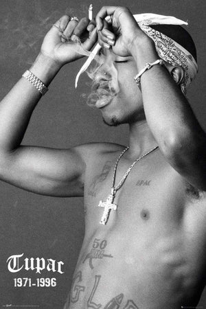 GBeye Tupac Smoke Poster 61x91,5cm | Yourdecoration.be