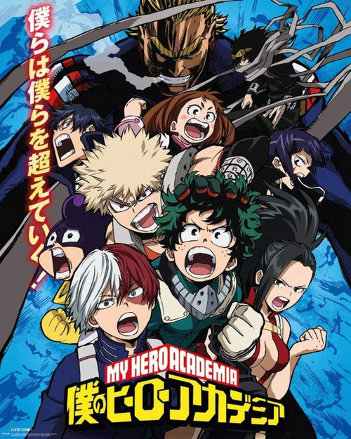 GBeye My Hero Academia Season 2 Poster 40x50cm | Yourdecoration.be