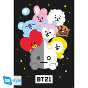 Grupo Erik GBYDCO546 Bt21 Characters Poster 61X91,5cm | Yourdecoration.be