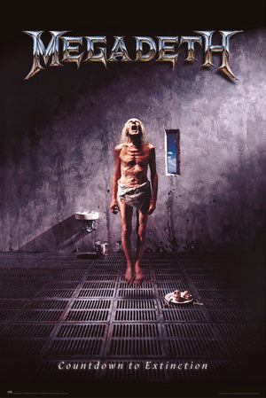 grupo erik GPE5707 megadeth countdown to extinction poster 61x91,5cm | Yourdecoration.be