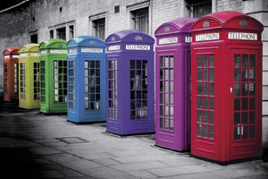 Grupo Erik GPE4719 Phone Boxs London Phone Box Poster 91,5X61cm | Yourdecoration.be