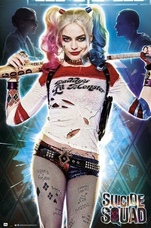 Grupo Erik GPE5093 Suicide Squad Harley Quinn Daddys Lil Monster Poster 61X91,5cm | Yourdecoration.be