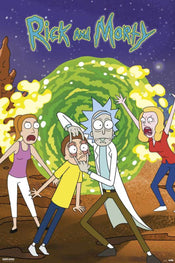 Grupo Erik GPE5237 Rick And Morty Portal Poster 61X91,5cm | Yourdecoration.be