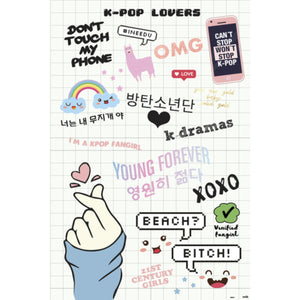 Grupo Erik GPE5269 Kpop Lovers Poster 61X91,5cm | Yourdecoration.be