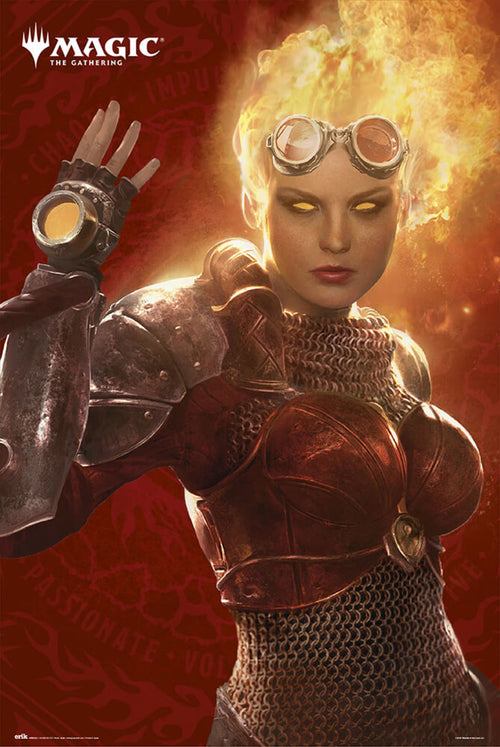 Grupo Erik GPE5422 Magic The Gathering Chandra Poster 61X91,5cm | Yourdecoration.be