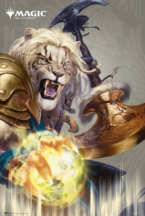 Grupo Erik GPE5423 Magic The Gathering Ajani Poster 61X91,5cm | Yourdecoration.be