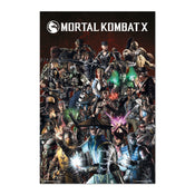 Grupo Erik GPE5510 Mortal Kombat Characters Poster 61X91,5cm | Yourdecoration.be