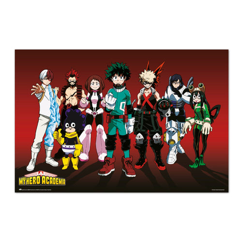 Grupo Erik Gpe5597 Poster My Hero Academia Hero Version | Yourdecoration.be