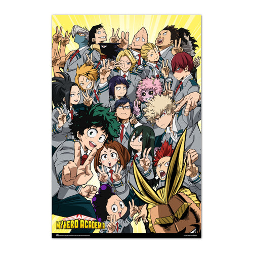 Grupo Erik Gpe5598 Poster My Hero Academia U A Class 1 A | Yourdecoration.be