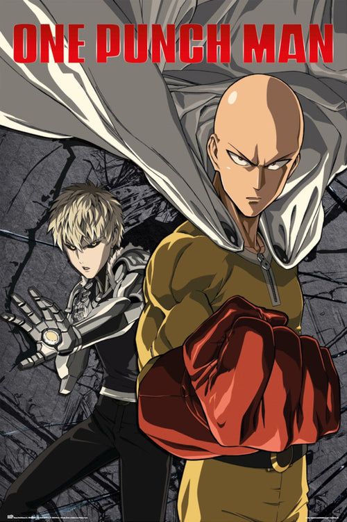 Grupo Erik Gpe5621 One Punch Man Saitama Vs Genos Poster 61x91 5cm | Yourdecoration.be