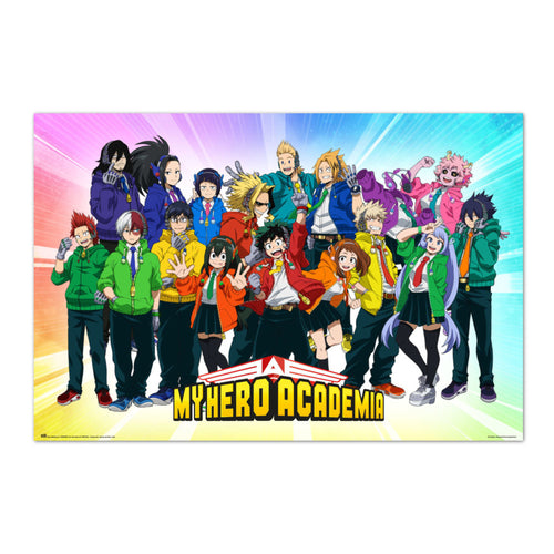 Grupo Erik Gpe5638 My Hero Academia Hero Fes Poster 91 5X61cm | Yourdecoration.be