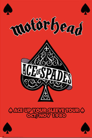 grupo erik gpe5710 motorhead ace up your sleeve tour poster 61x91-5 cm | Yourdecoration.be