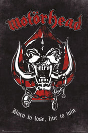 grupo erik gpe5711 motorhead born to lose poster 61x91-5 cm | Yourdecoration.be