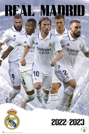 grupo erik gpe5730 real madrid grupo 2022 2023 poster 61x91 5cm | Yourdecoration.be