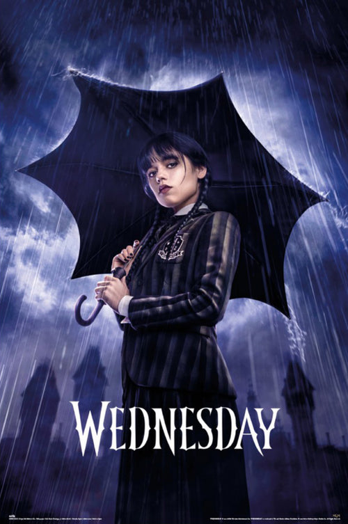 grupo erik gpe5735 wednesday umbrella poster 61x91 5cm | Yourdecoration.be