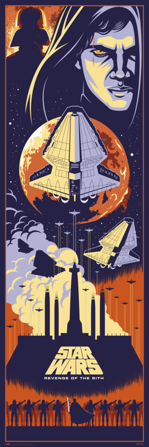 Grupo Erik PPGE8062 Star Wars Episode Iii Poster 53X158cm | Yourdecoration.be