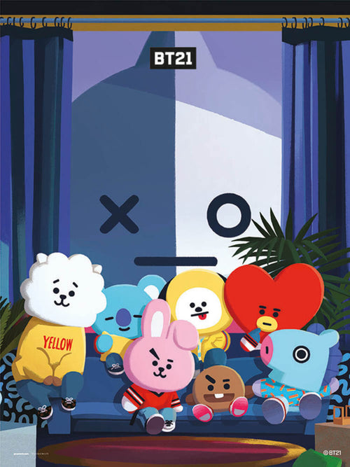 Grupo Erik Bt21 All Characters Kunstdruk 30X40cm | Yourdecoration.be