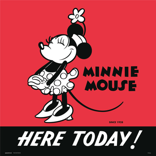 Grupo Erik Disney Minnie 90 Kunstdruk 30X30cm | Yourdecoration.be