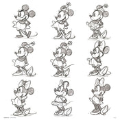 Grupo Erik Disney Minnie Sketch Kunstdruk 30X30cm | Yourdecoration.be