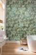 Komar Botanique Vert Vlies Fotobehang 300x280cm 6 banen Sfeer | Yourdecoration.be